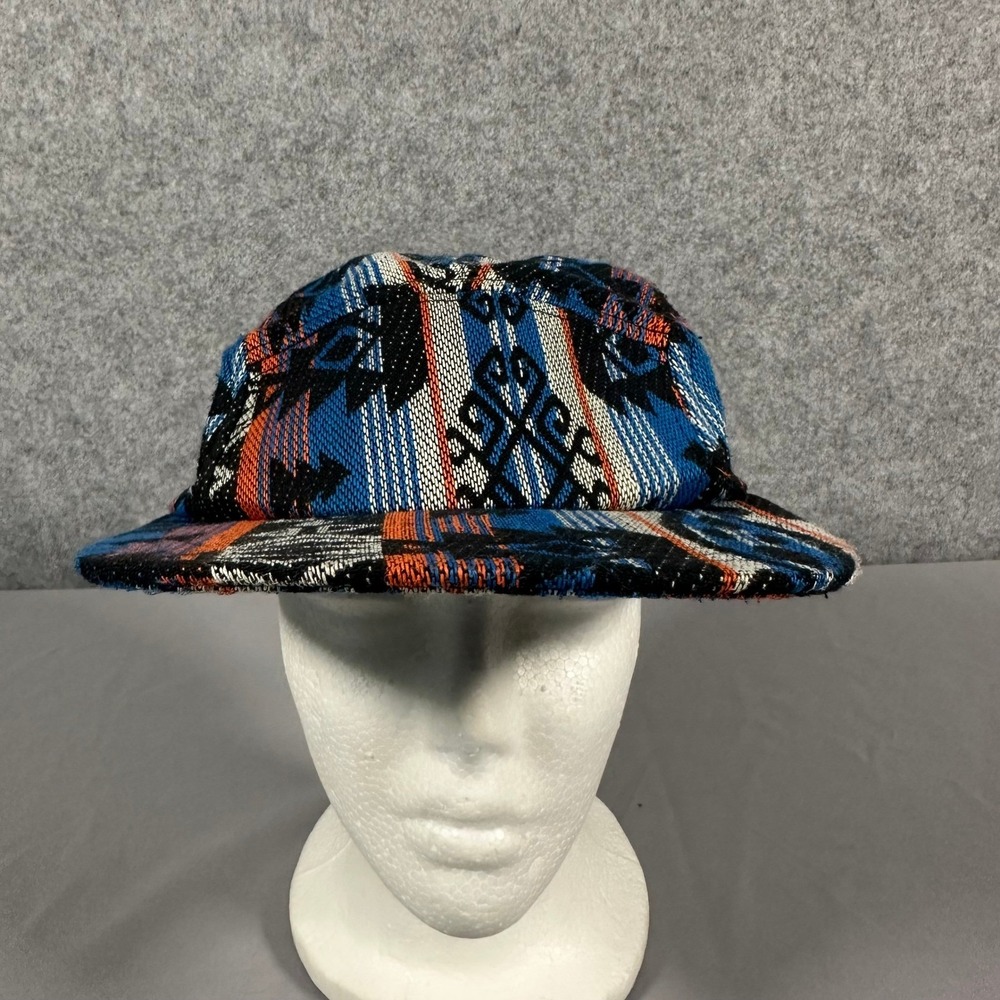 Aztec Geometric 5 Panel Hat OSFM Multicolor Unisex Unbranded Woven Camp Cap